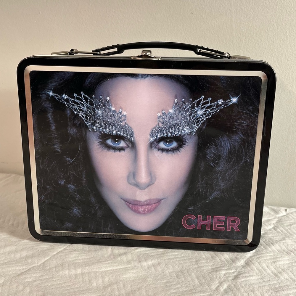 RARE Cher Metal Lunchbox Dressed To Kill Collectible Tour Merchandise